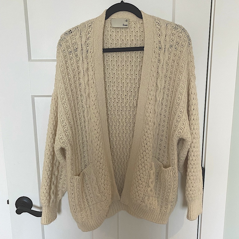 Aritzia oversized wool sweater